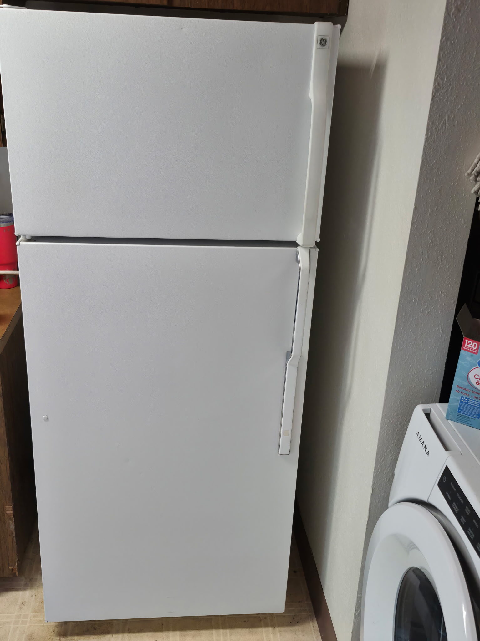 Refrigerator and washer installation