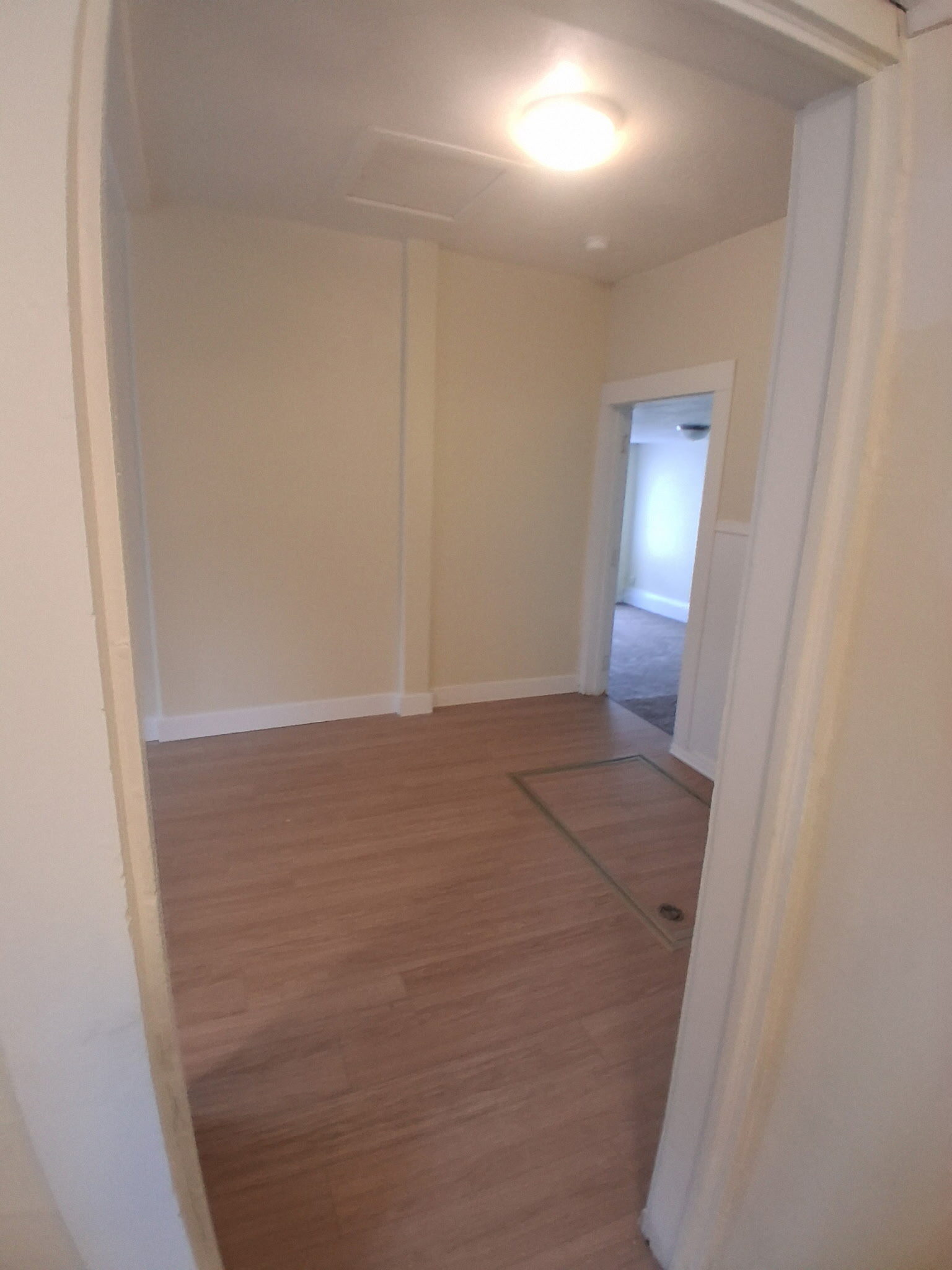 Hallway LVP flooring